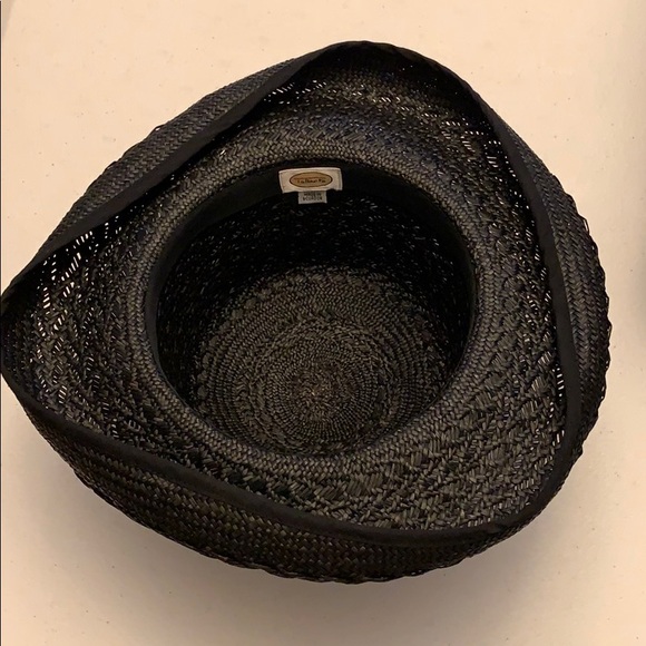Black Rimmed Hat Talbots - Picture 2 of 3